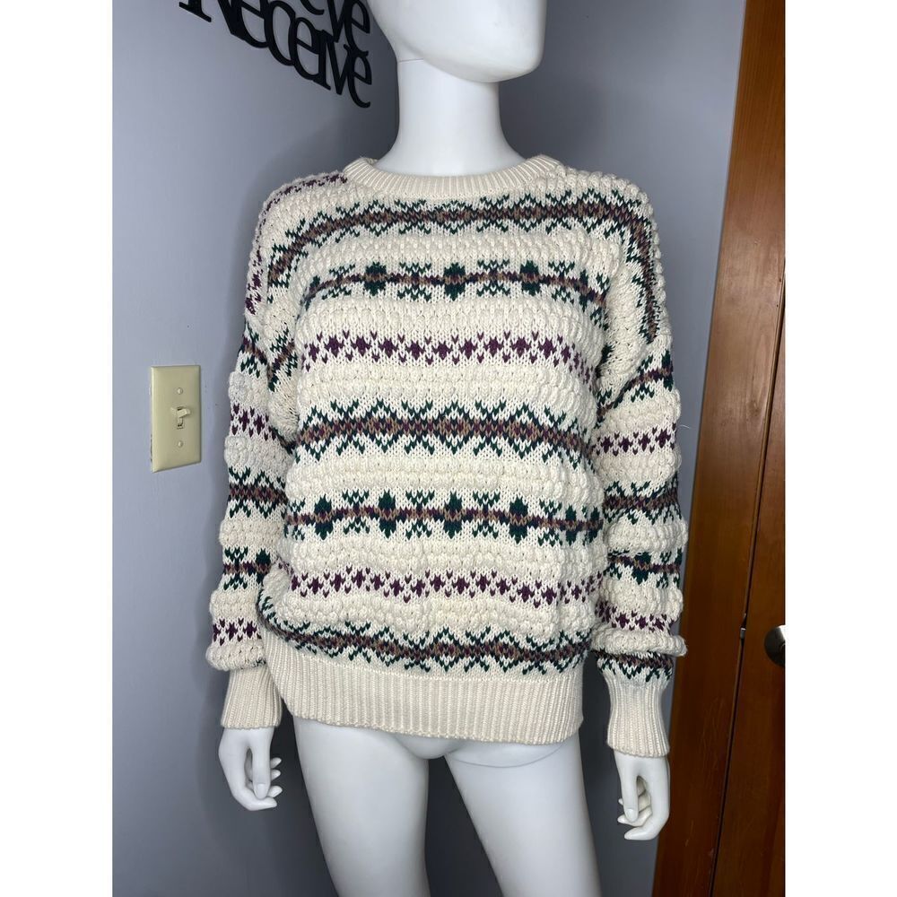Vintage Pullover Sweater Woman’s Lg